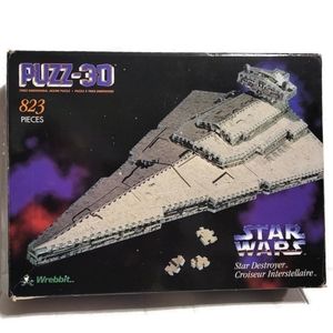 VTG Wrebbit Puzz-3d Star Wars Star Destroyer 823 Piece 3D Foam Puzzle Difficult